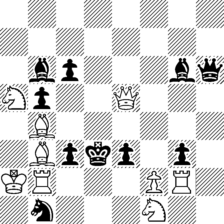 8/8/1bp3bq/Np2Q3/1B6/1Bpkp1p1/KR3PR1/1n3N2