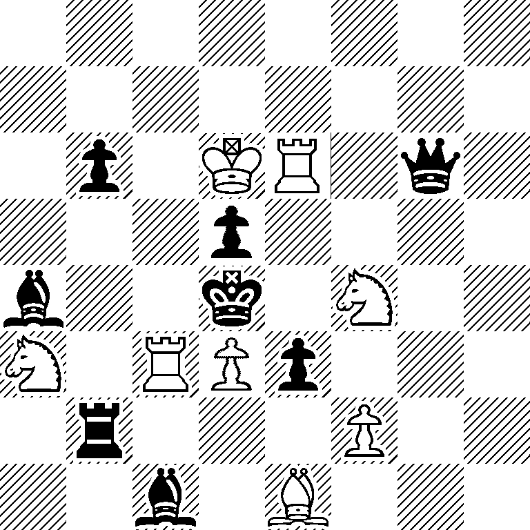 8/8/1p1KR1q1/3p4/b2k1N2/N1RPp3/1r3P2/2b1B3