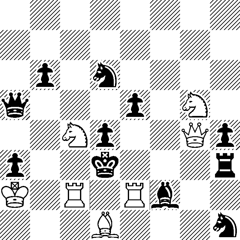 8/8/1p1n4/q3p1N1/2Np2Qp/p2k3r/K1R1Rb2/3B3n