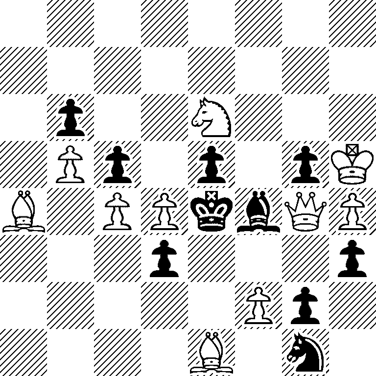 8/8/1p2N3/1Pp1p1pK/B1PPkbQP/3p3p/5Pp1/4B1n1