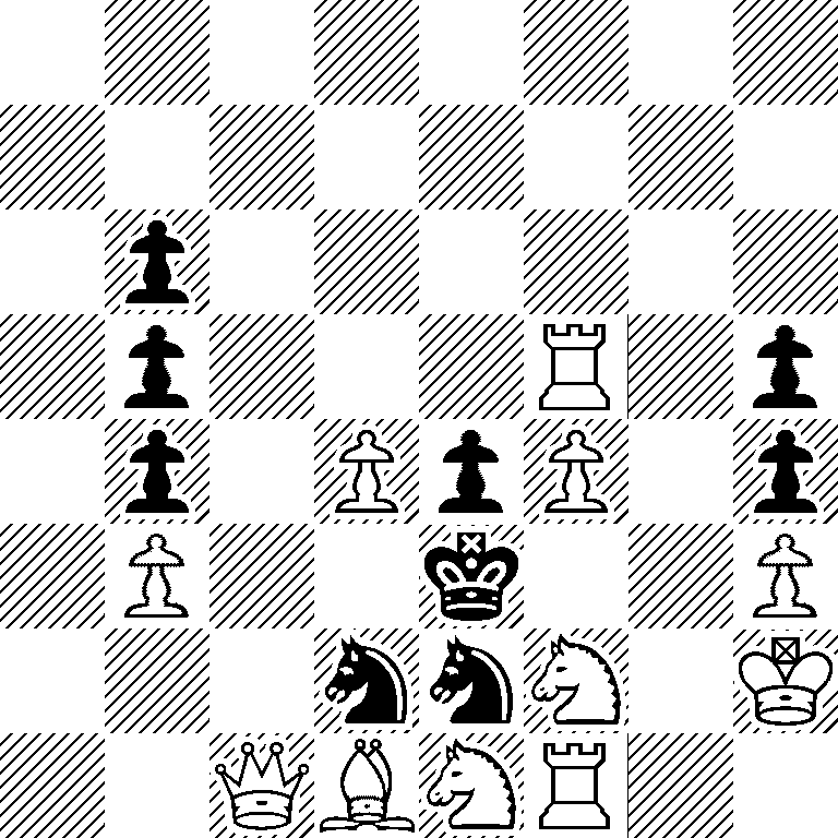 8/8/1p6/1p3R1p/1p1PpP1p/1P2k2P/3nnN1K/2QBNR2