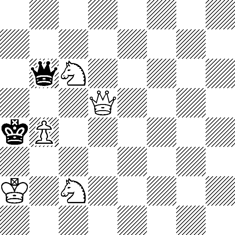 8/8/1qN5/3Q4/kP6/8/K1N5/8