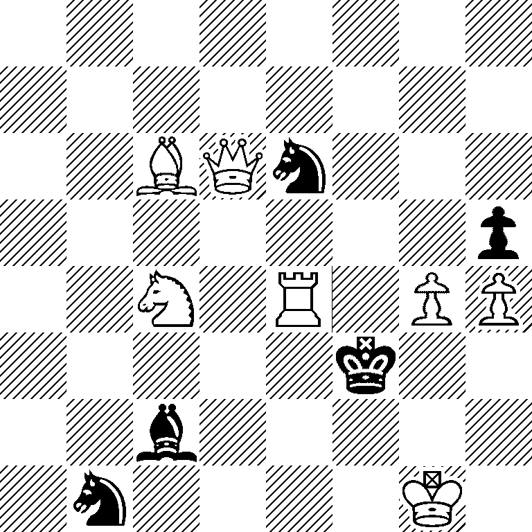 8/8/2BQn3/7p/2N1R1PP/5k2/2b5/1n4K1