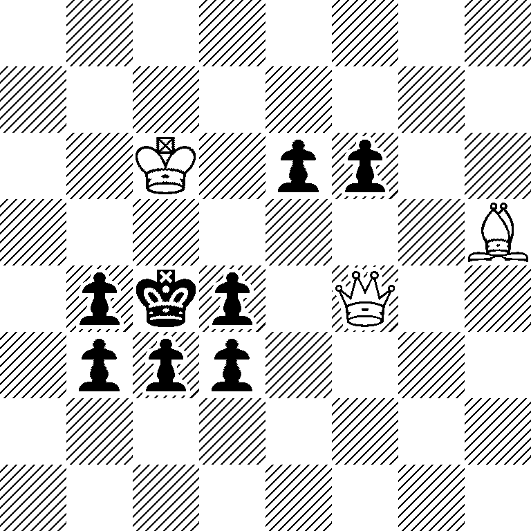 8/8/2K1pp2/7B/1pkp1Q2/1ppp4/8/8