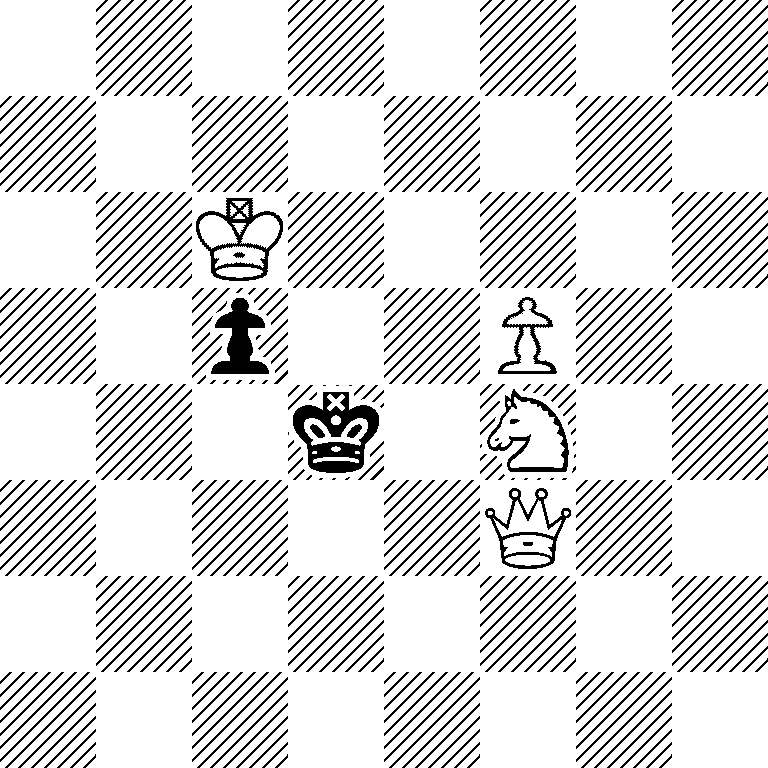 8/8/2K5/2p2P2/3k1N2/5Q2/8/8