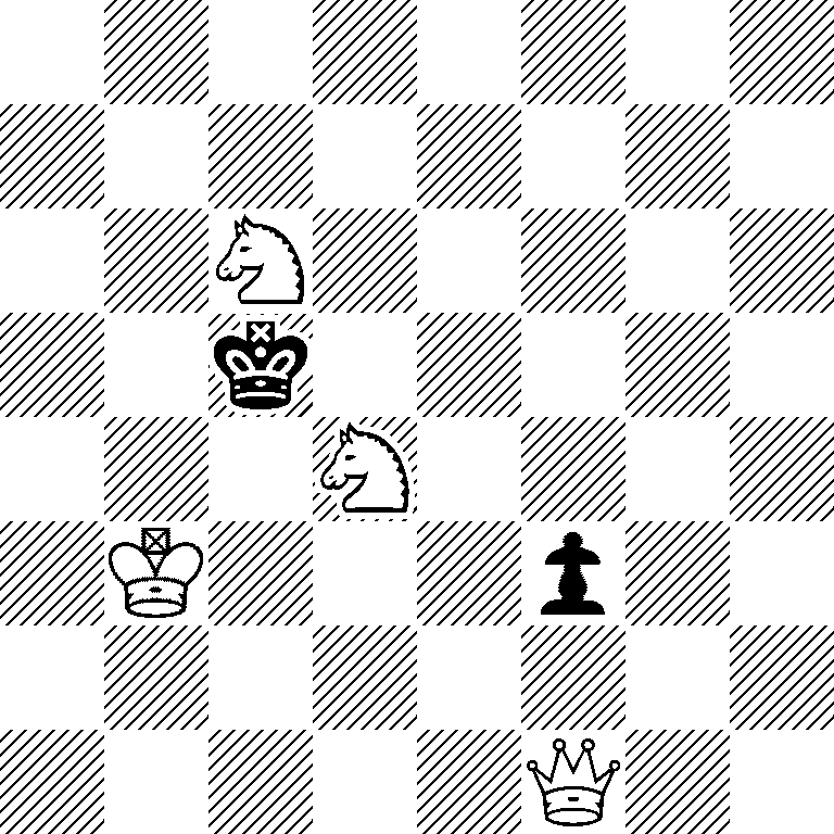 8/8/2N5/2k5/3N4/1K3p2/8/5Q2