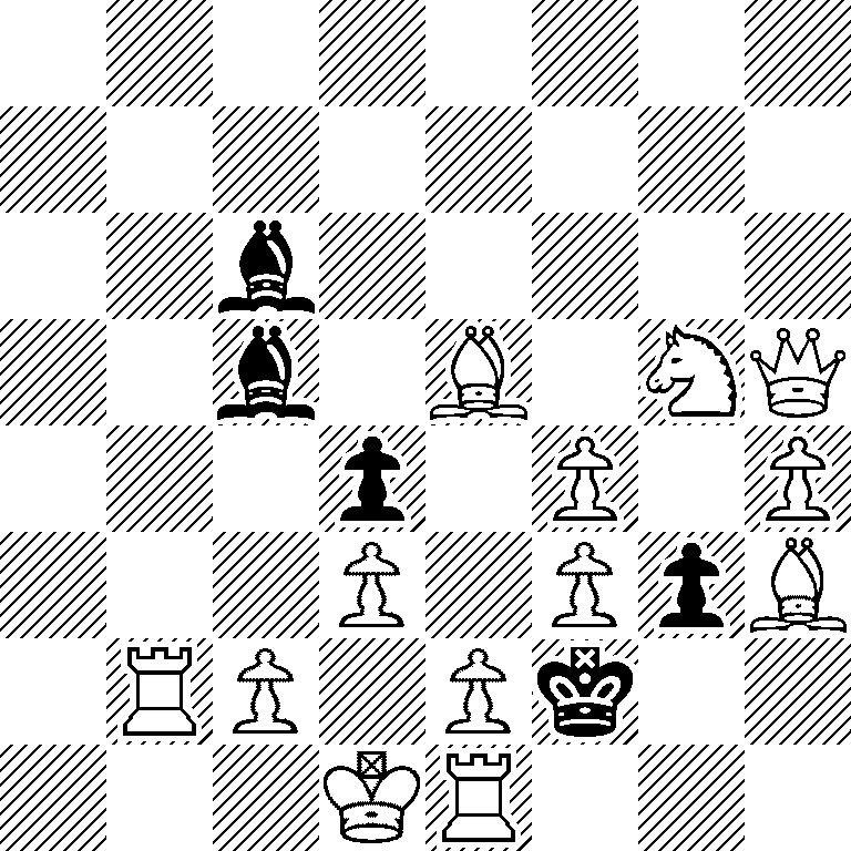 8/8/2b5/2b1B1NQ/3p1P1P/3P1PpB/1RP1Pk2/3KR3