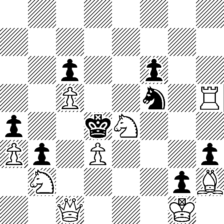 8/8/2p2p2/2P2n1R/p2kN3/Pp1P3p/1N4pB/2Q3K1