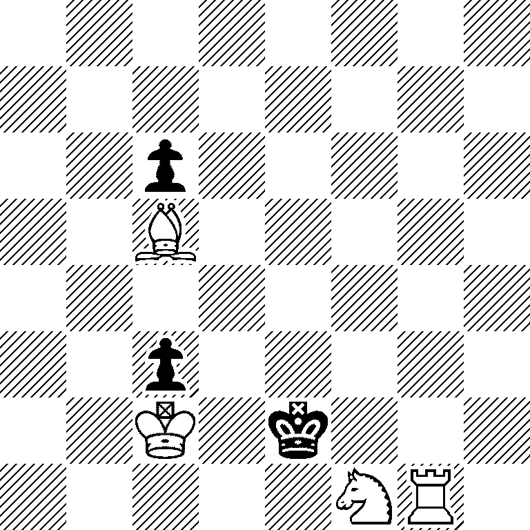 8/8/2p5/2B5/8/2p5/2K1k3/5NR1