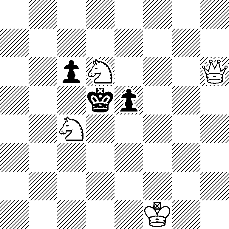 8/8/2pN3Q/3kp3/2N5/8/8/5K2