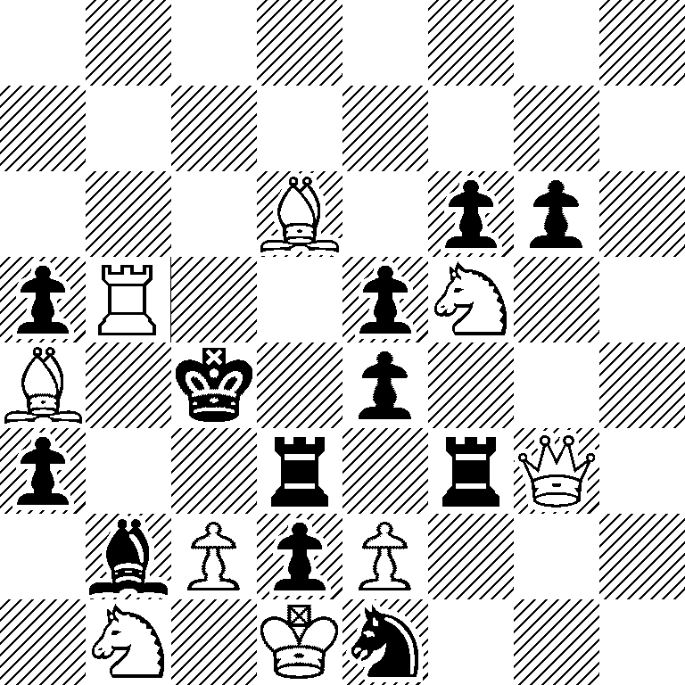 8/8/3B1pp1/pR2pN2/B1k1p3/p2r1rQ1/1bPpP3/1N1Kn3