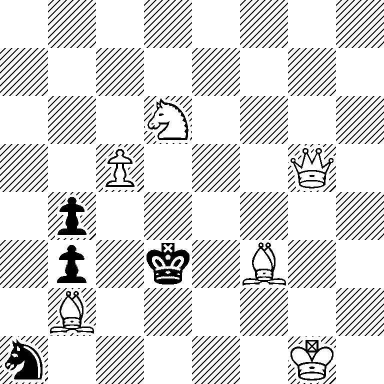8/8/3N4/2P3Q1/1p6/1p1k1B2/1B6/n5K1