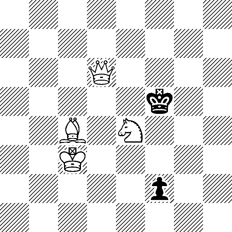 8/8/3Q4/5k2/2B1N3/2K5/5p2/8