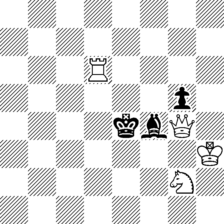 8/8/3R4/6p1/4kbQ1/7K/6N1/8