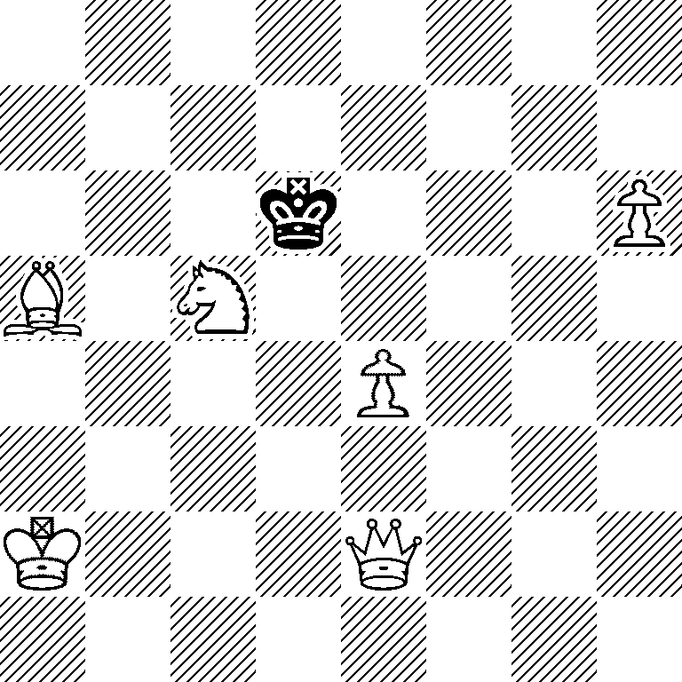 8/8/3k3P/B1N5/4P3/8/K3Q3/8