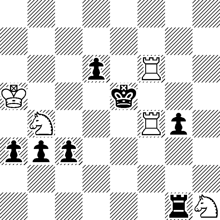 8/8/3p1R2/K3k3/1N3Rp1/ppp5/8/6rN