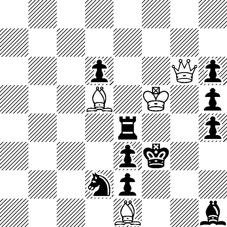 8/8/3p2Qp/3B1K1p/4r2p/4pk2/3np3/4B2b