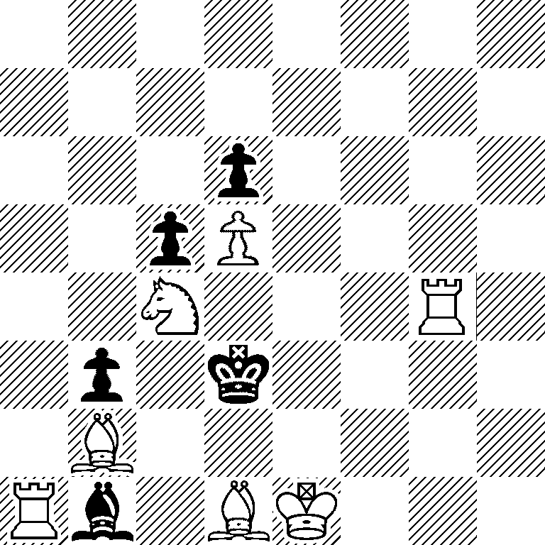 8/8/3p4/2pP4/2N3R1/1p1k4/1B6/Rb1BK3