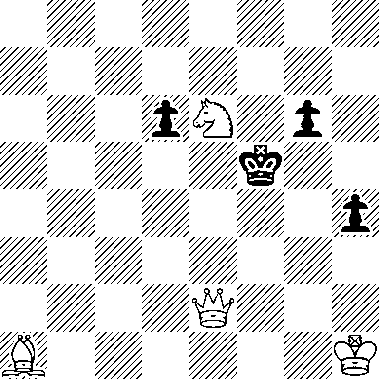 8/8/3pN1p1/5k2/7p/8/4Q3/B6K