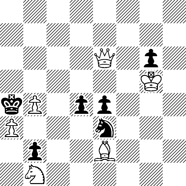 8/8/4Q1p1/6K1/kP1pp3/P3n3/1p2B3/1N6