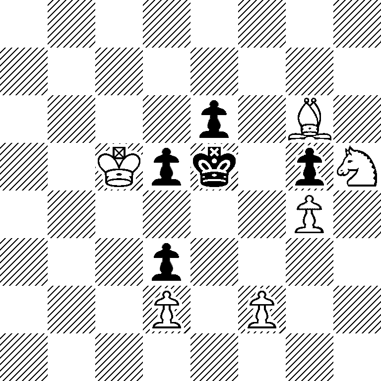 8/8/4p1B1/2Kpk1pN/6P1/3p4/3P1P2/8