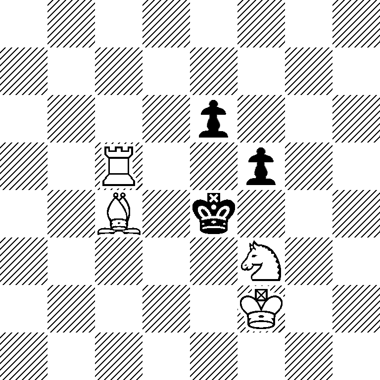 8/8/4p3/2R2p2/2B1k3/5N2/5K2/8