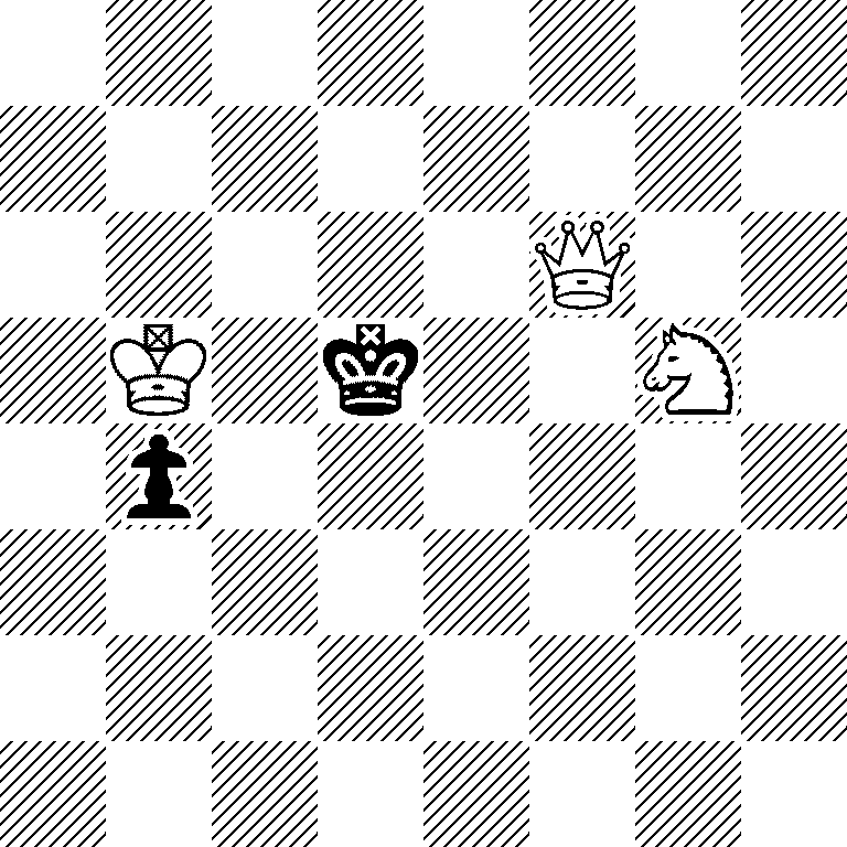 8/8/5Q2/1K1k2N1/1p6/8/8/8