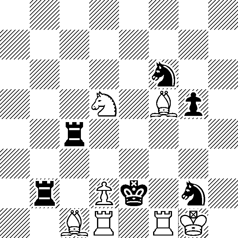 8/8/5n2/3N1Bp1/2r5/8/1r1Pk1n1/2BR1RK1