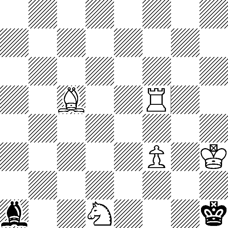 8/8/8/2B2R2/8/5P1K/8/b2N3k