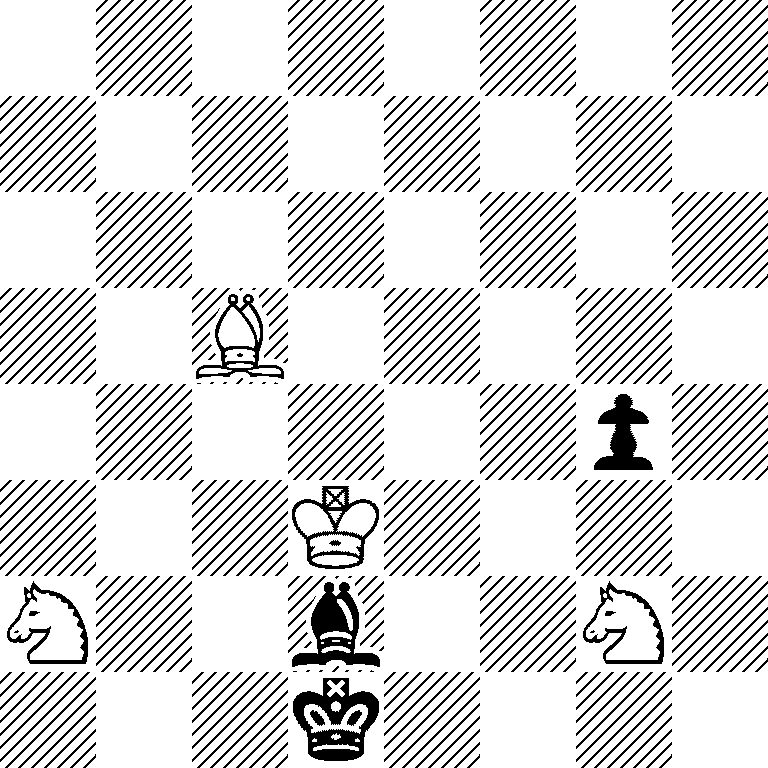 8/8/8/2B5/6p1/3K4/N2b2N1/3k4