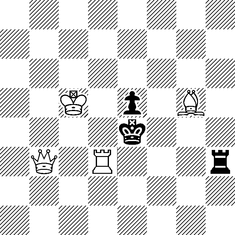 8/8/8/2K1p1B1/4k3/1Q1R3r/8/8