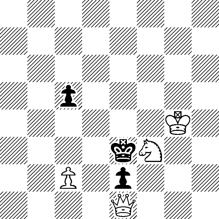 8/8/8/2p5/6K1/4kN2/2P1p3/4Q3