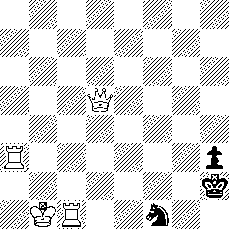 8/8/8/3Q4/8/R6p/7k/1KR2n2