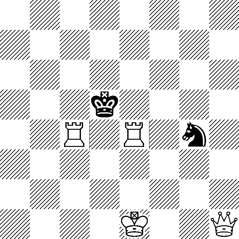 8/8/8/3k4/2R1R1n1/8/8/4K2Q