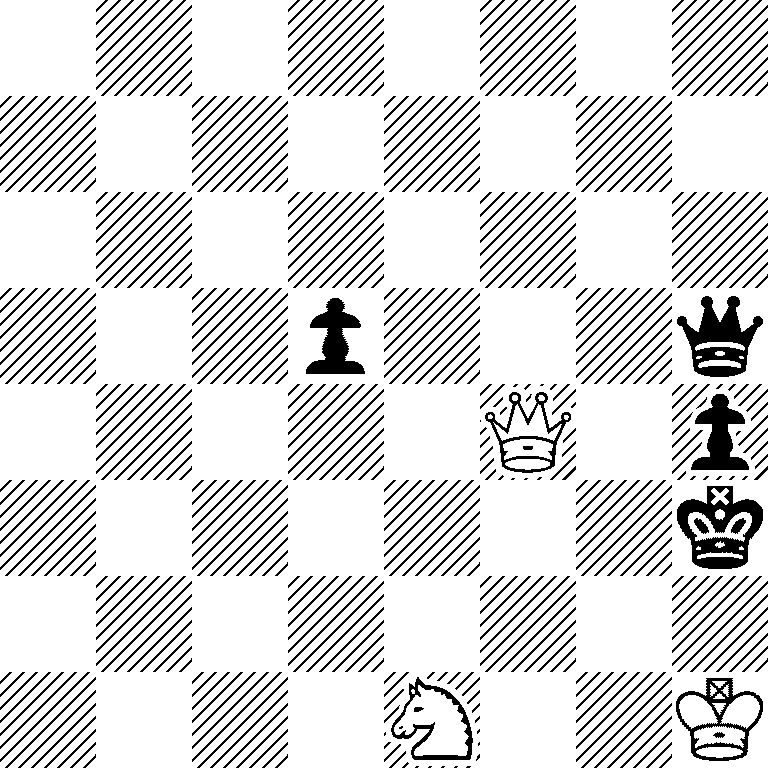 8/8/8/3p3q/5Q1p/7k/8/4N2K