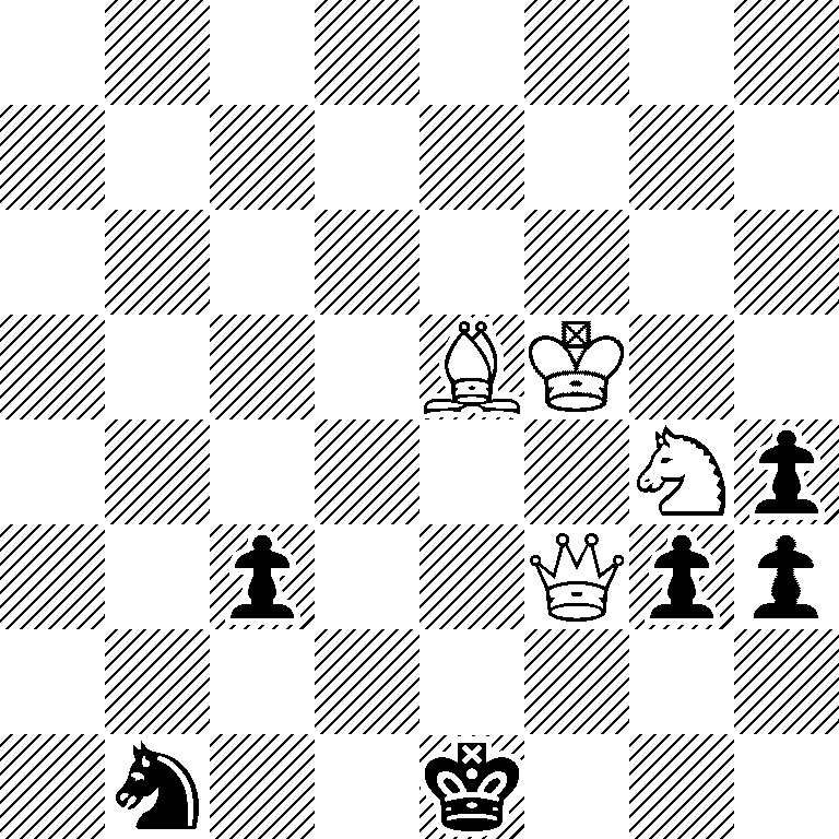 8/8/8/4BK2/6Np/2p2Qpp/8/1n2k3