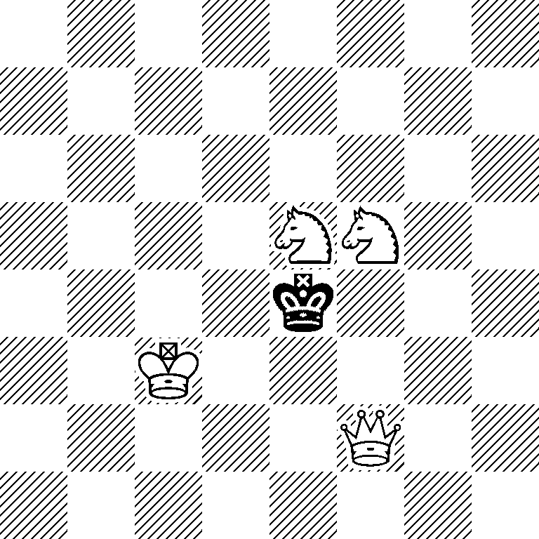 8/8/8/4NN2/4k3/2K5/5Q2/8