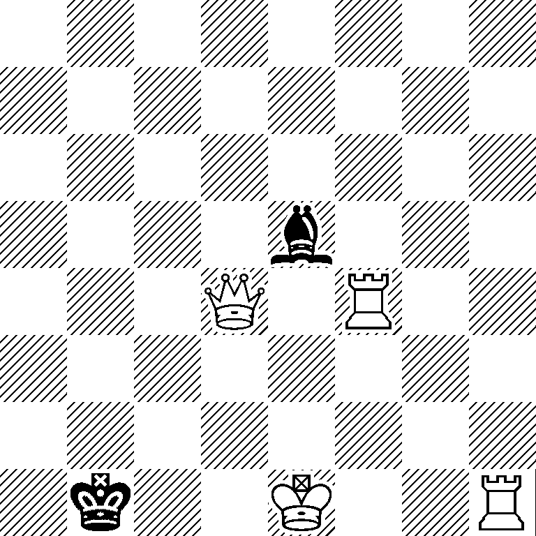8/8/8/4b3/3Q1R2/8/8/1k2K2R