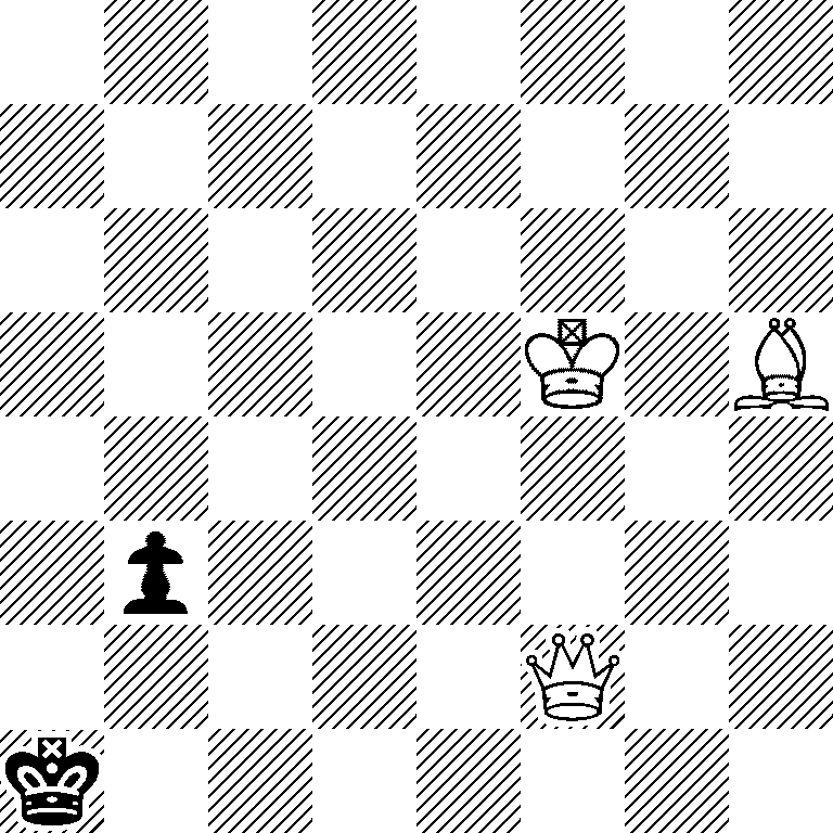 8/8/8/5K1B/8/1p6/5Q2/k7