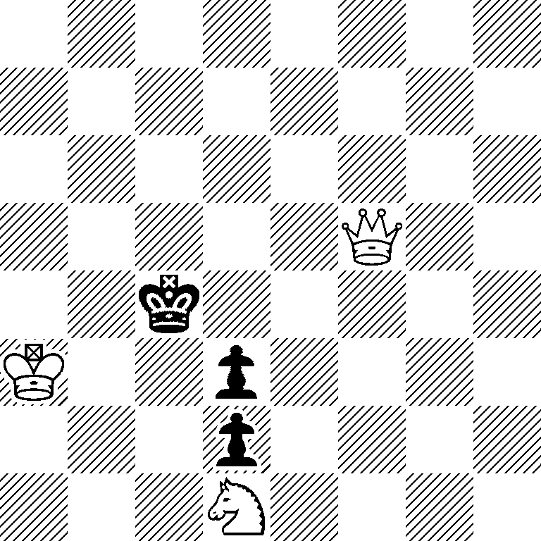 8/8/8/5Q2/2k5/K2p4/3p4/3N4