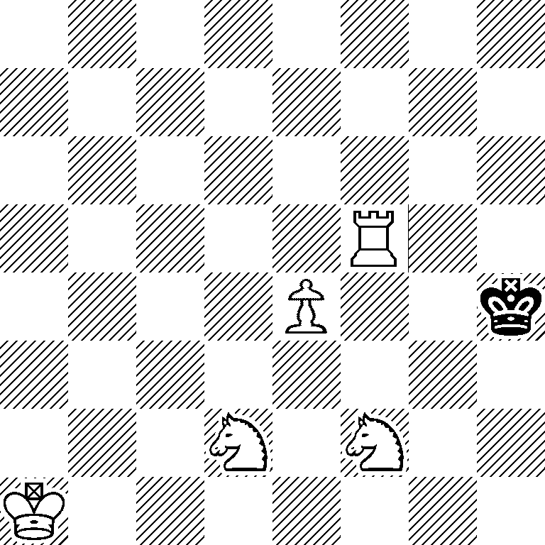 8/8/8/5R2/4P2k/8/3N1N2/K7