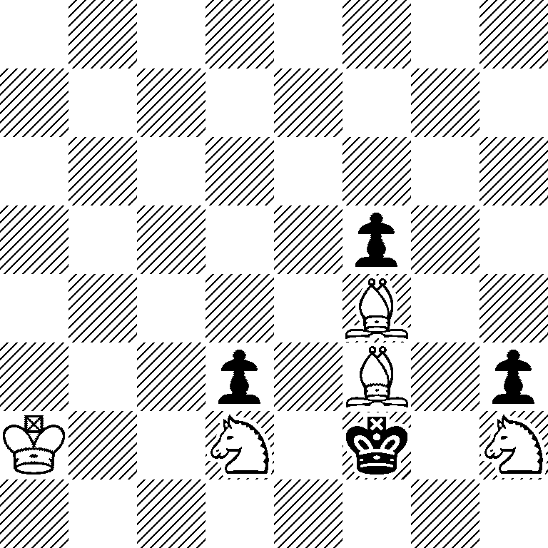 8/8/8/5p2/5B2/3p1B1p/K2N1k1N/8