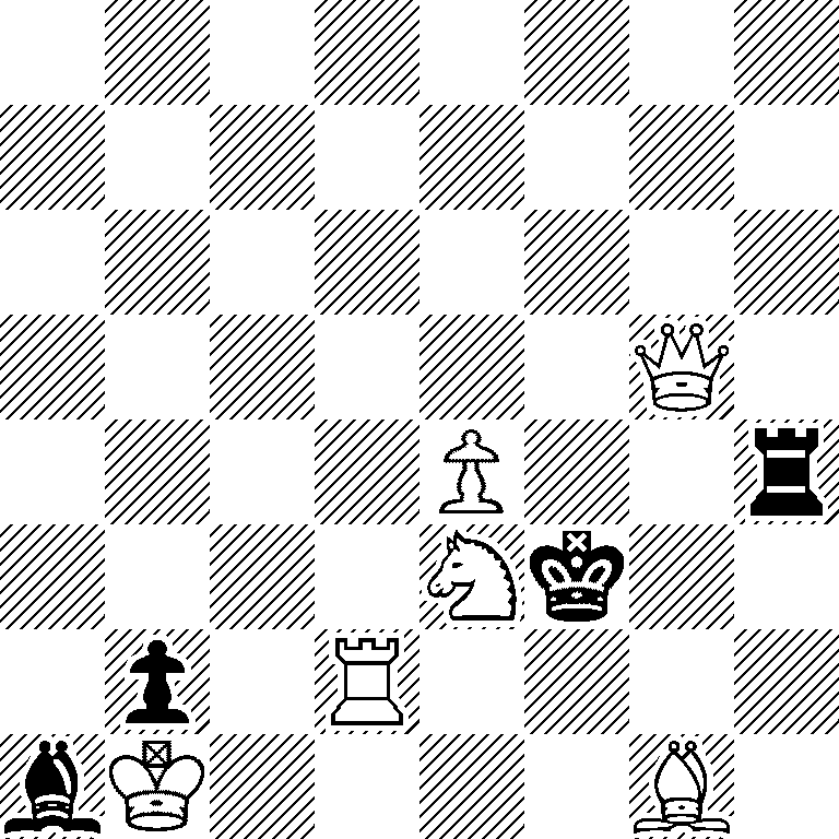 8/8/8/6Q1/4P2r/4Nk2/1p1R4/bK4B1