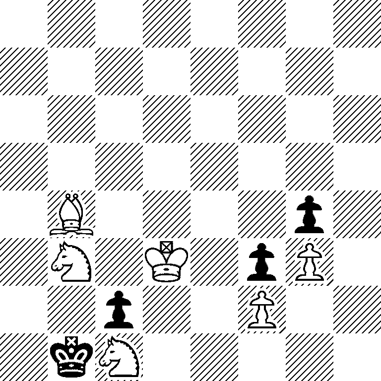 8/8/8/8/1B4p1/1N1K1pP1/2p2P2/1kN5