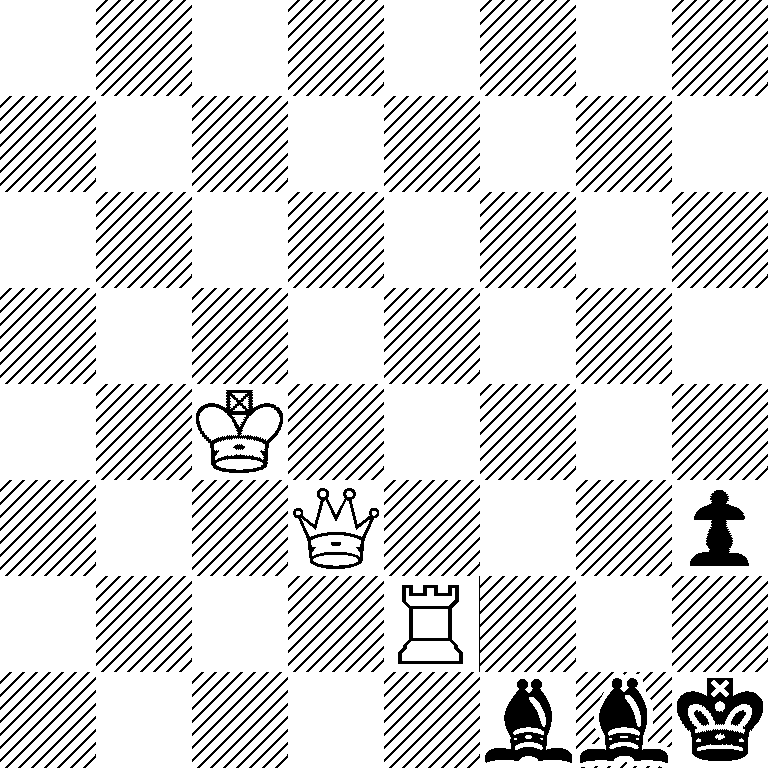 8/8/8/8/2K5/3Q3p/4R3/5bbk