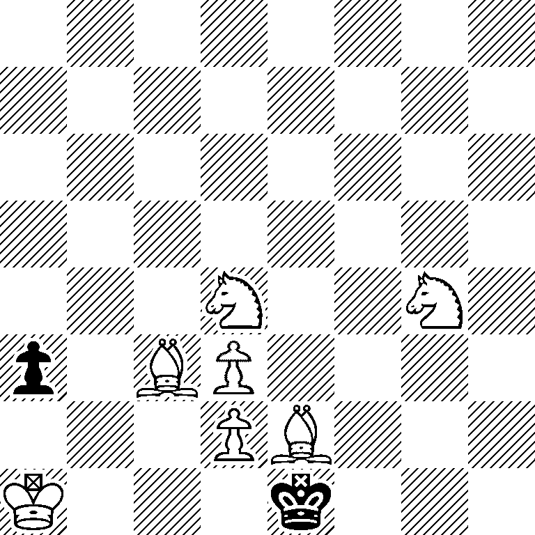 8/8/8/8/3N2N1/p1BP4/3PB3/K3k3