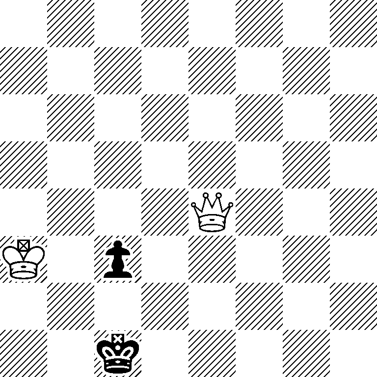8/8/8/8/4Q3/K1p5/8/2k5