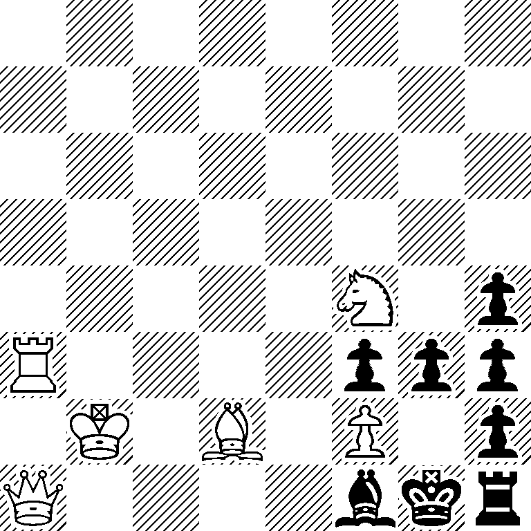 8/8/8/8/5N1p/R4ppp/1K1B1P1p/Q4bkr