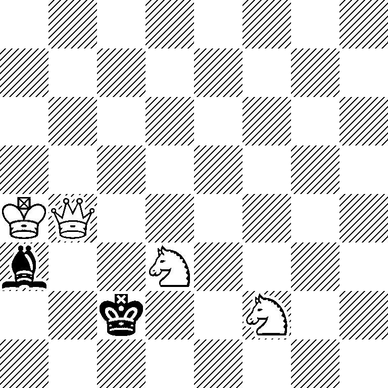 8/8/8/8/KQ6/b2N4/2k2N2/8