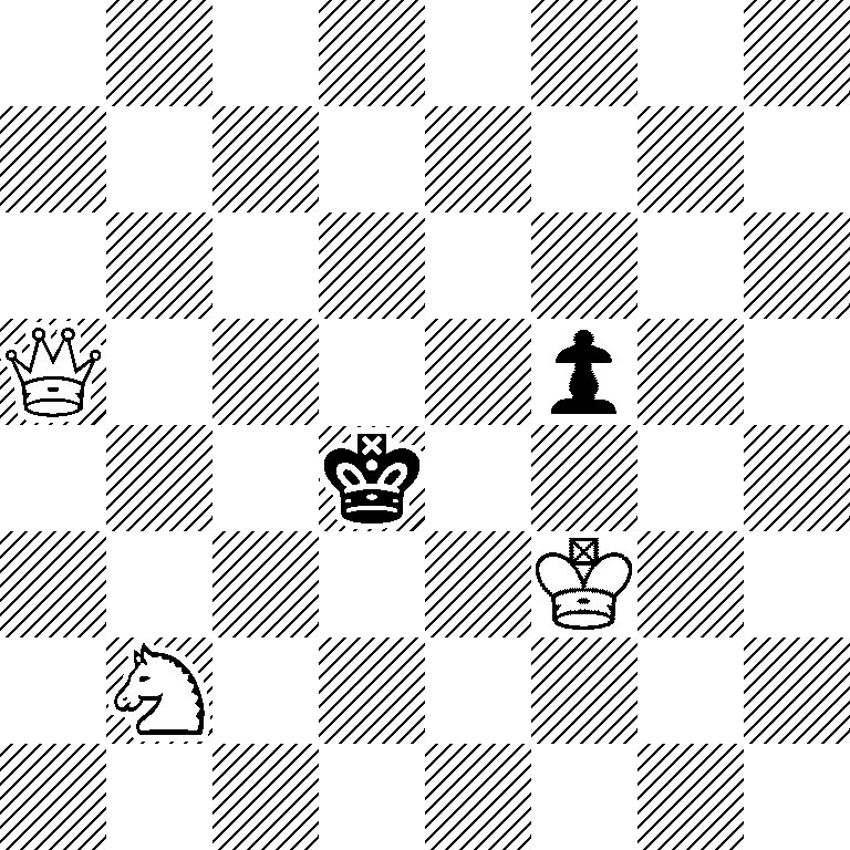 8/8/8/Q4p2/3k4/5K2/1N6/8